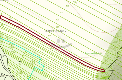 Pozemky: orná pôda, 1701 m2, k.ú. Morovno, okres Prievidza